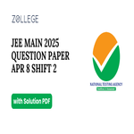 JEE Main 2025 Question Paper 8 April Shift 2